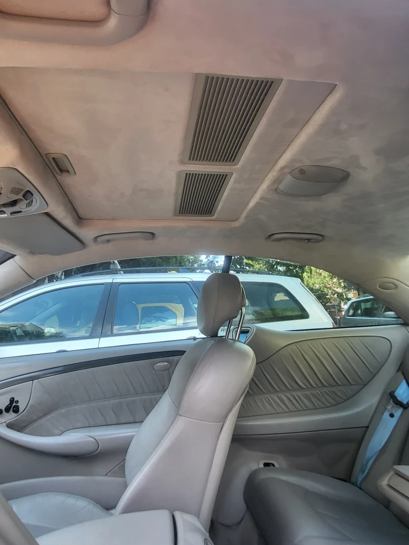 Mercedes-Benz CLK  500 AMG PAKET/ AVTOMAT/KOJA , снимка 14 - Автомобили и джипове - 52668930
