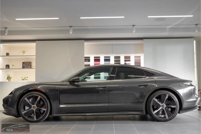Porsche Taycan TURBO/680HP/ГАРАНЦИЯ/360/BOSE/PANO/4X4/94kWh/827v, снимка 3 - Автомобили и джипове - 52493360