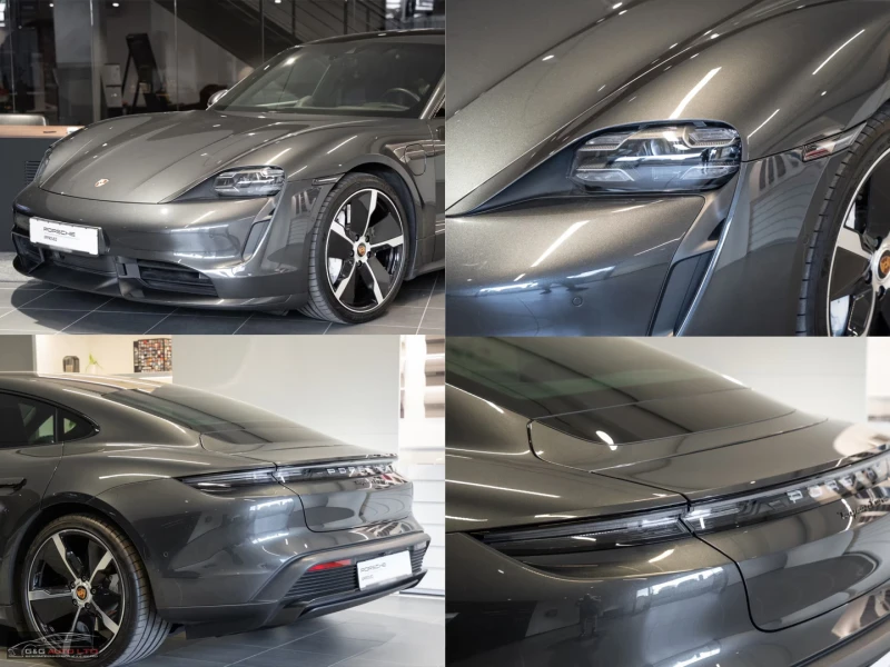 Porsche Taycan TURBO/680HP/ГАРАНЦИЯ/360/BOSE/PANO/4X4/94kWh/827v, снимка 12 - Автомобили и джипове - 52493360