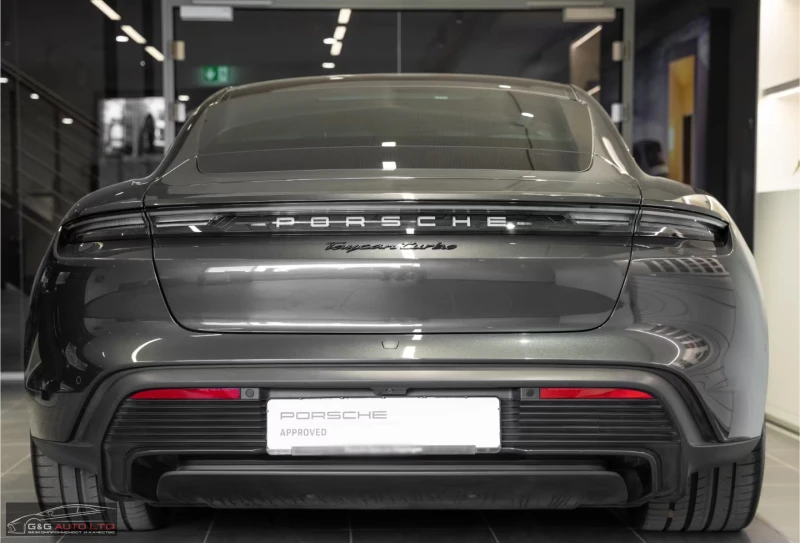 Porsche Taycan TURBO/680HP/ГАРАНЦИЯ/360/BOSE/PANO/4X4/94kWh/827v, снимка 6 - Автомобили и джипове - 52493360