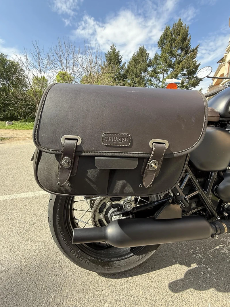 Triumph Bonneville T100 Black, снимка 7 - Мотоциклети и мототехника - 52789261