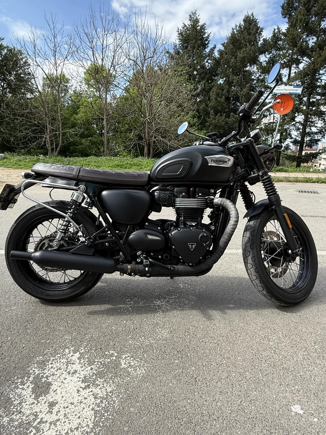 Triumph Bonneville T100 Black - изображение 3