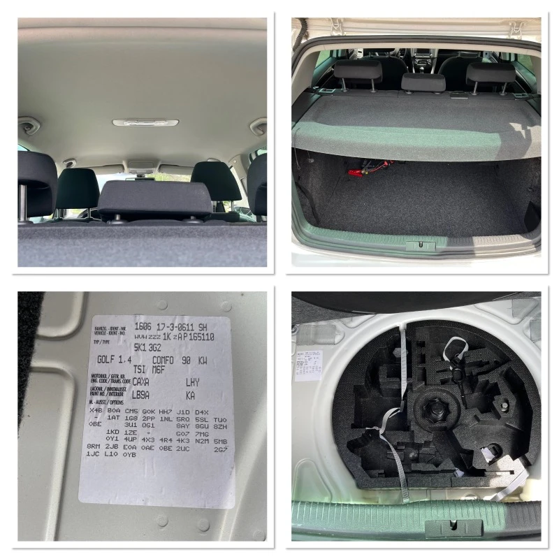 VW Golf 1.4TSI 122к.с CAXA, снимка 12 - Автомобили и джипове - 47659745