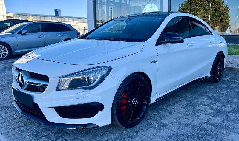 Mercedes-Benz CLA 45 AMG 4matic RECARO EURO 6B /106165 км/, снимка 1 - Автомобили и джипове - 48439967