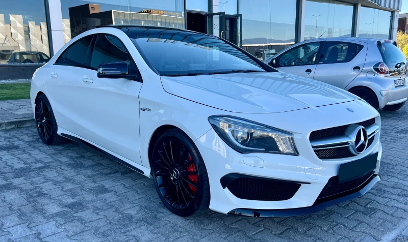 Mercedes-Benz CLA 45 AMG 4matic RECARO EURO 6B /106165 км/, снимка 3 - Автомобили и джипове - 48439967