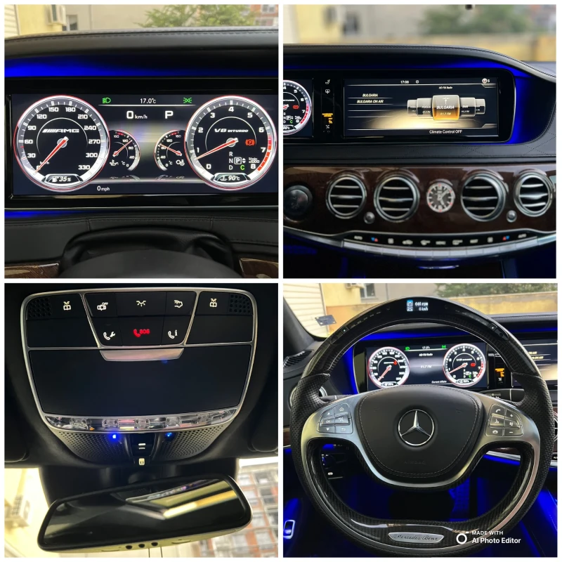 Mercedes-Benz S 63 AMG 4matic, снимка 16 - Автомобили и джипове - 52283333