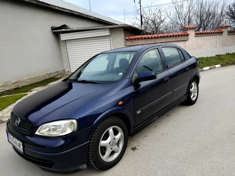 Opel Astra 1.6.МОНО.75 + ГАЗ + КЛИМА///, снимка 9 - Автомобили и джипове - 53090749