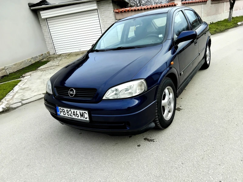 Opel Astra 1.6.МОНО.75 + ГАЗ + КЛИМА///, снимка 8 - Автомобили и джипове - 53090749