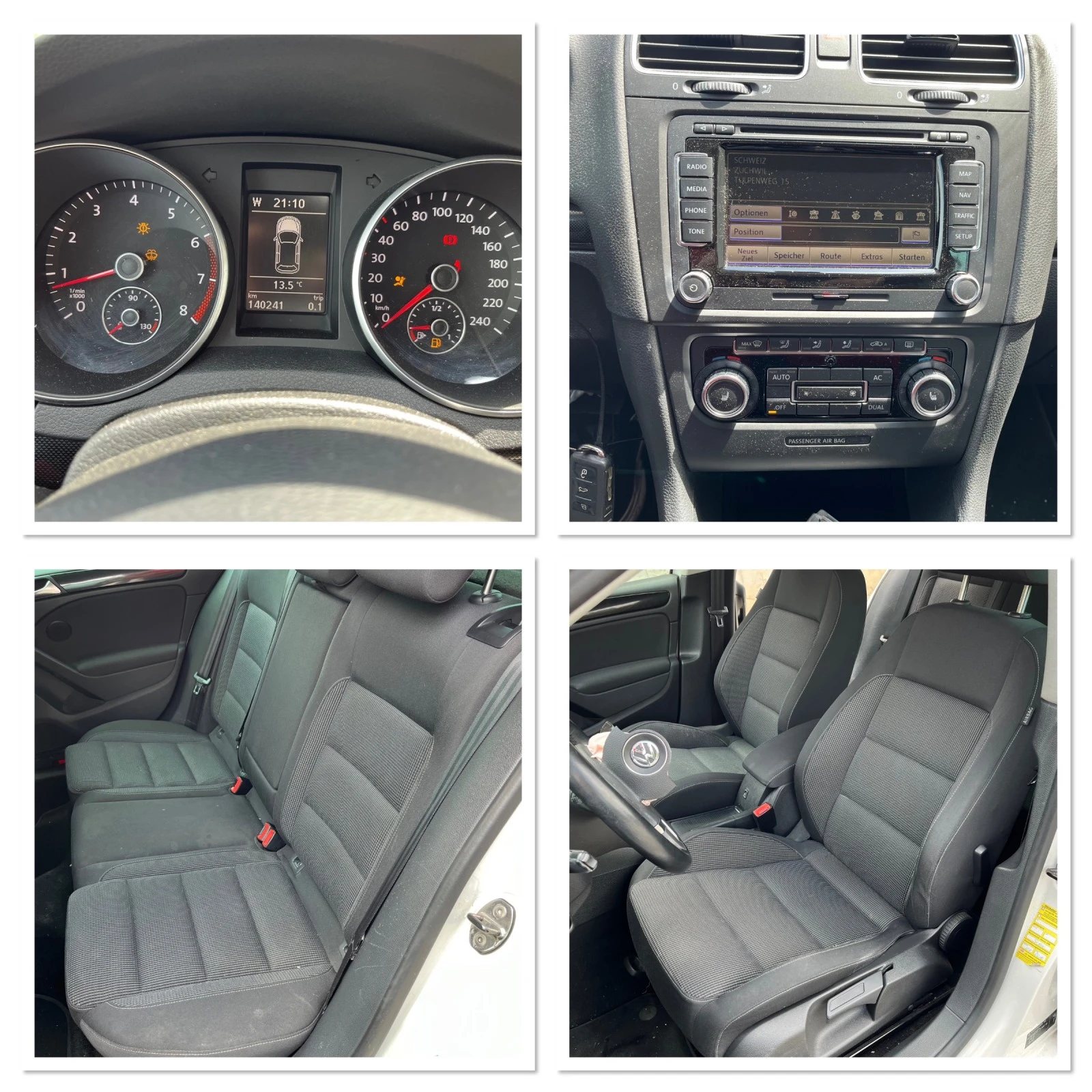 VW Golf 1.4TSI 122к.с CAXA, снимка 13 - Автомобили и джипове - 47659745