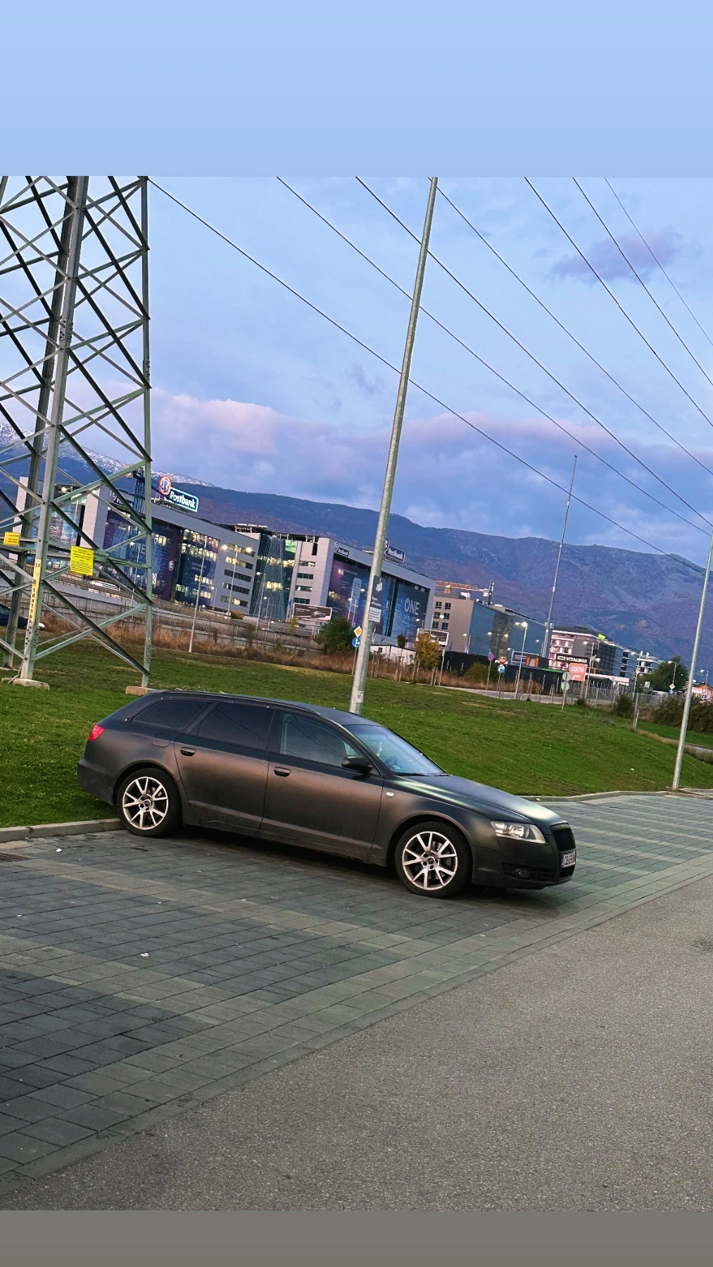 Audi A6 BLACK MAT, снимка 3 - Автомобили и джипове - 55431251