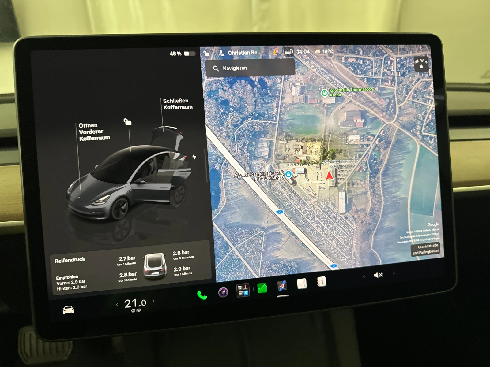 Tesla Model 3 Standart Range Leather LED Navi, снимка 8 - Автомобили и джипове - 56574694