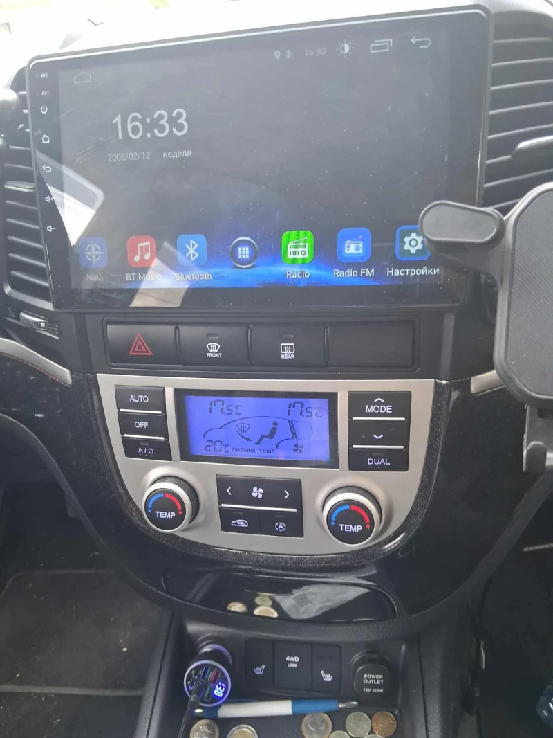 Hyundai Santa fe, снимка 9 - Автомобили и джипове - 52505587