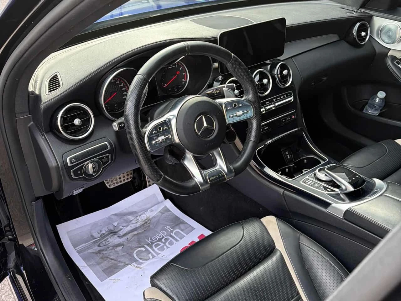 Mercedes-Benz C 63 AMG S | DISTRONIC | BURMESTER | 360 | ЗВЕЗДЕН ТАВАН, снимка 8 - Автомобили и джипове - 53819519