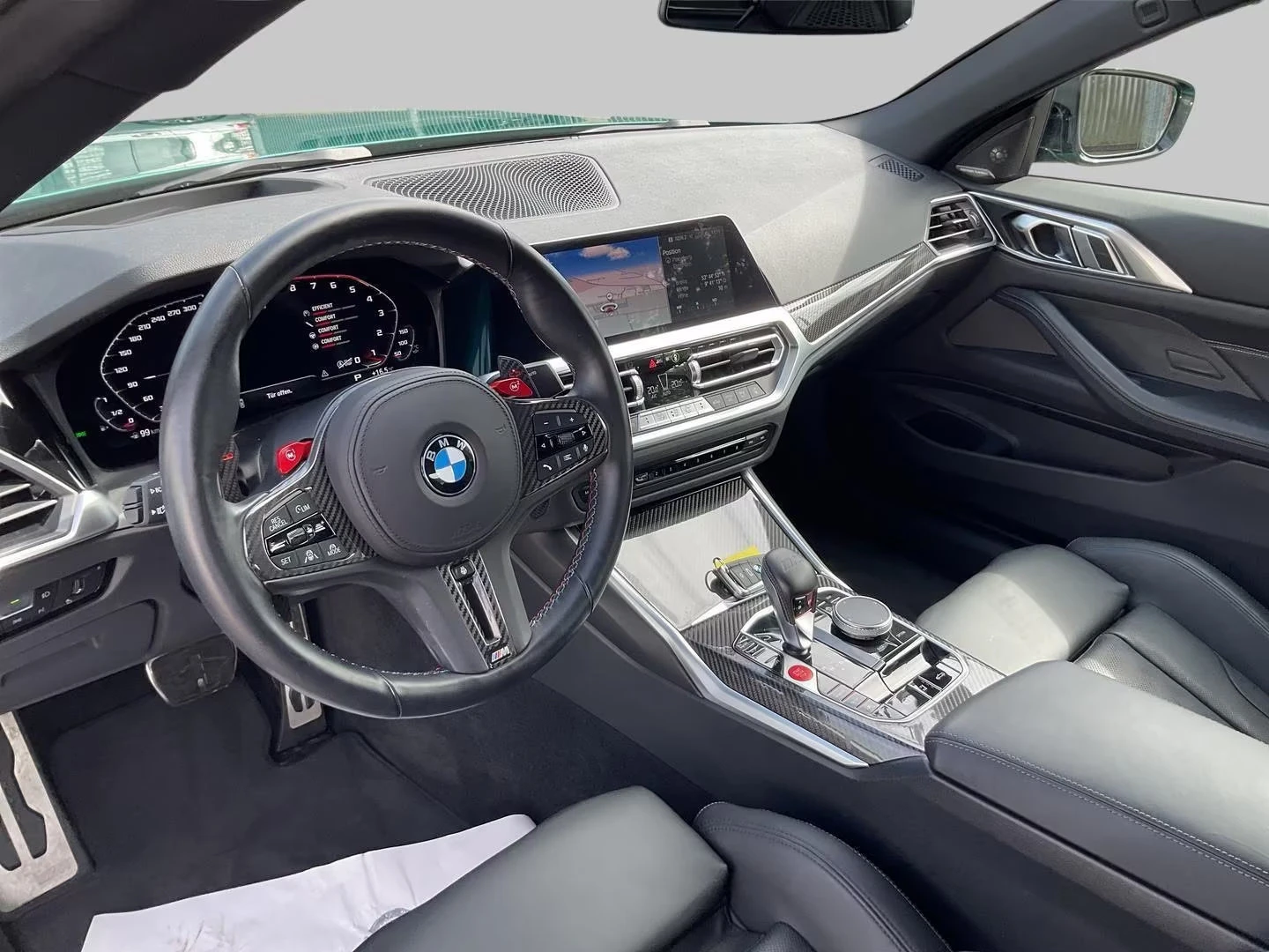 BMW M4 COMP/510HP/xDRIVE/360/CARBON/HUD/LASER/H&K/483z, снимка 11 - Автомобили и джипове - 54884529