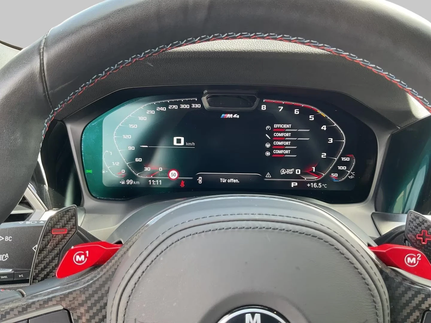 BMW M4 COMP/510HP/xDRIVE/360/CARBON/HUD/LASER/H&K/483z, снимка 12 - Автомобили и джипове - 54884529