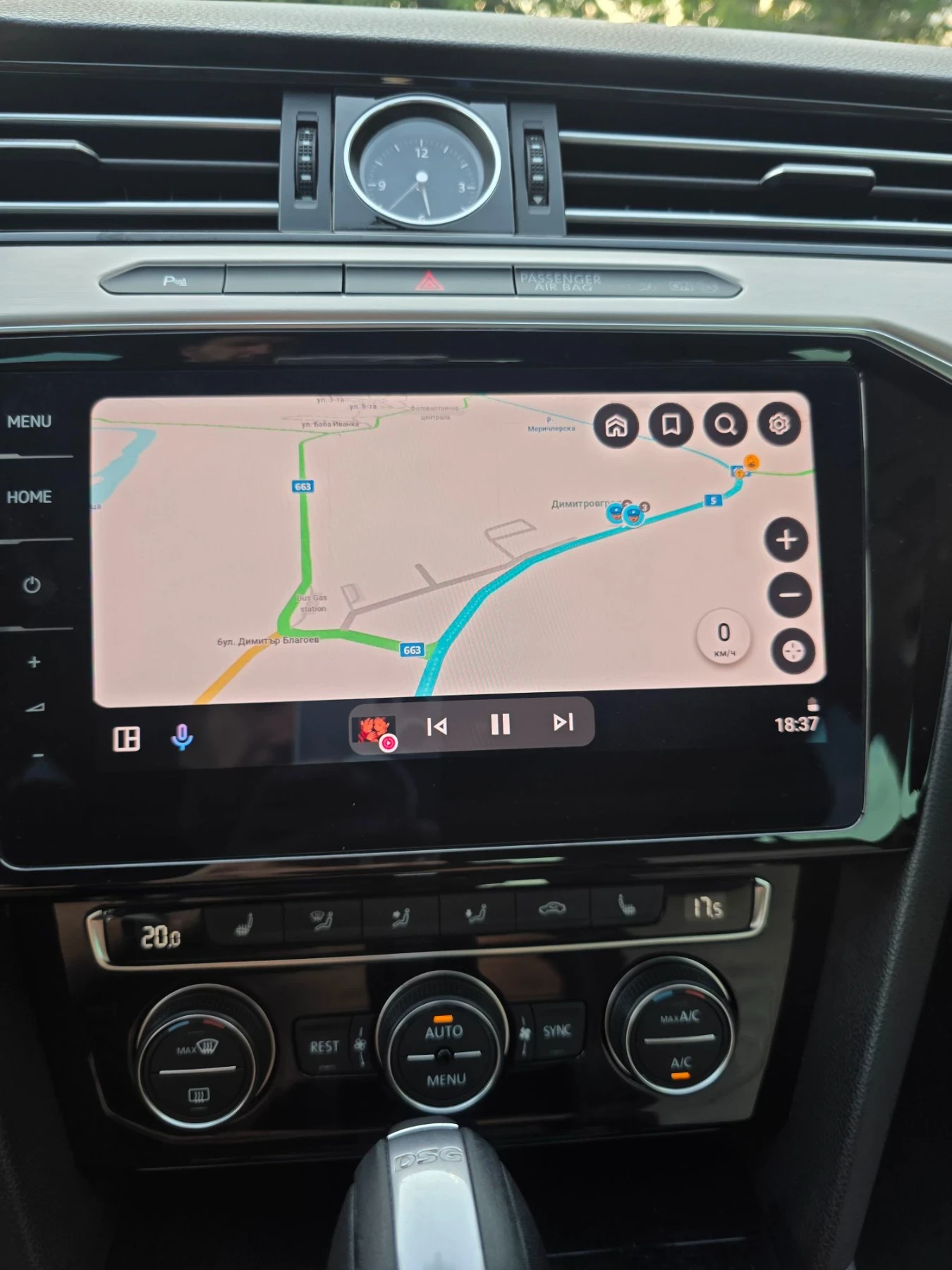 VW Passat R-Line 190кс DSG 2018, снимка 9 - Автомобили и джипове - 55589779