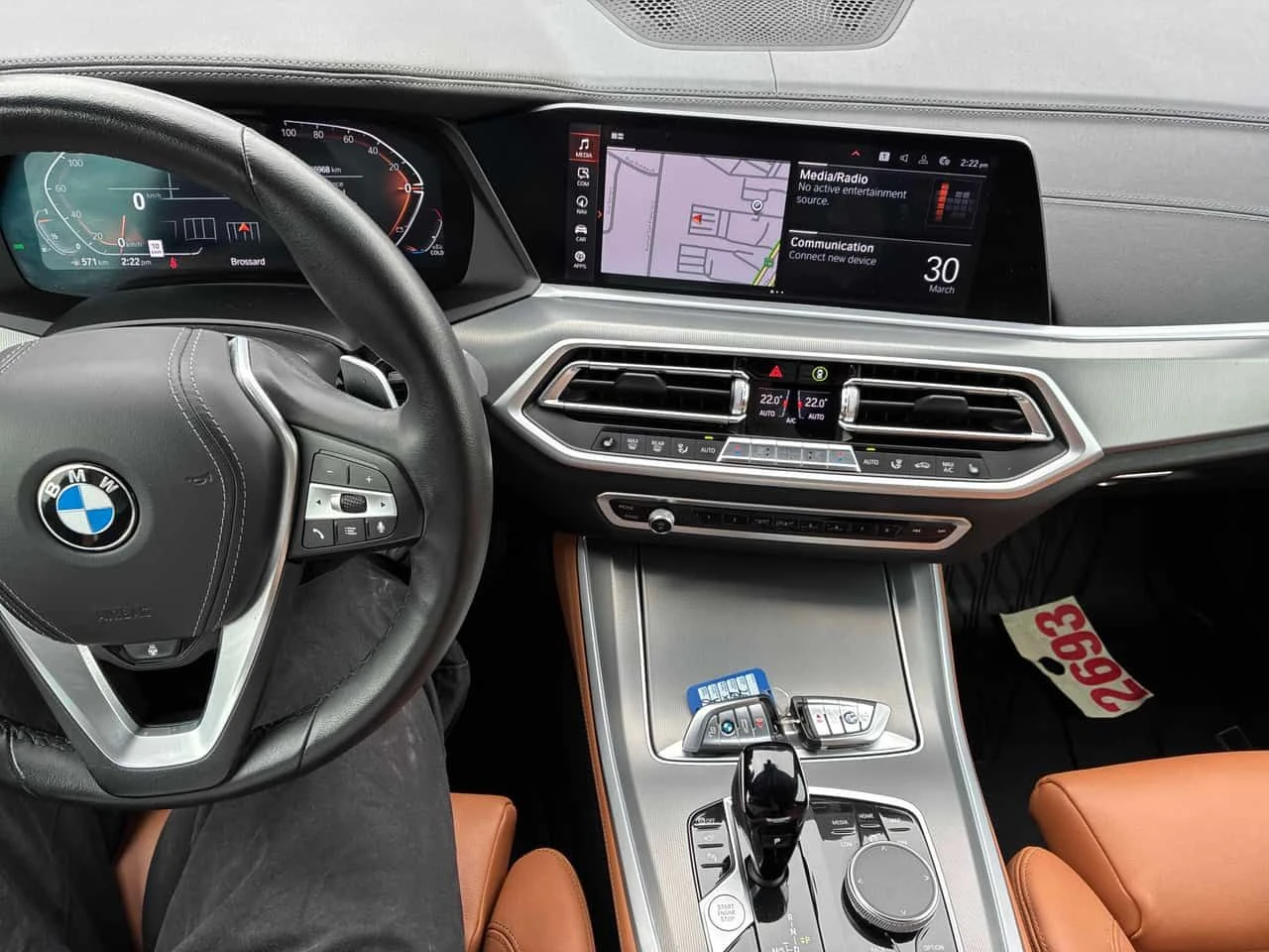 BMW X5 * xDrive40i  *  Дистроник * Хед-ъп * 360 Камери * , снимка 9 - Автомобили и джипове - 54037190