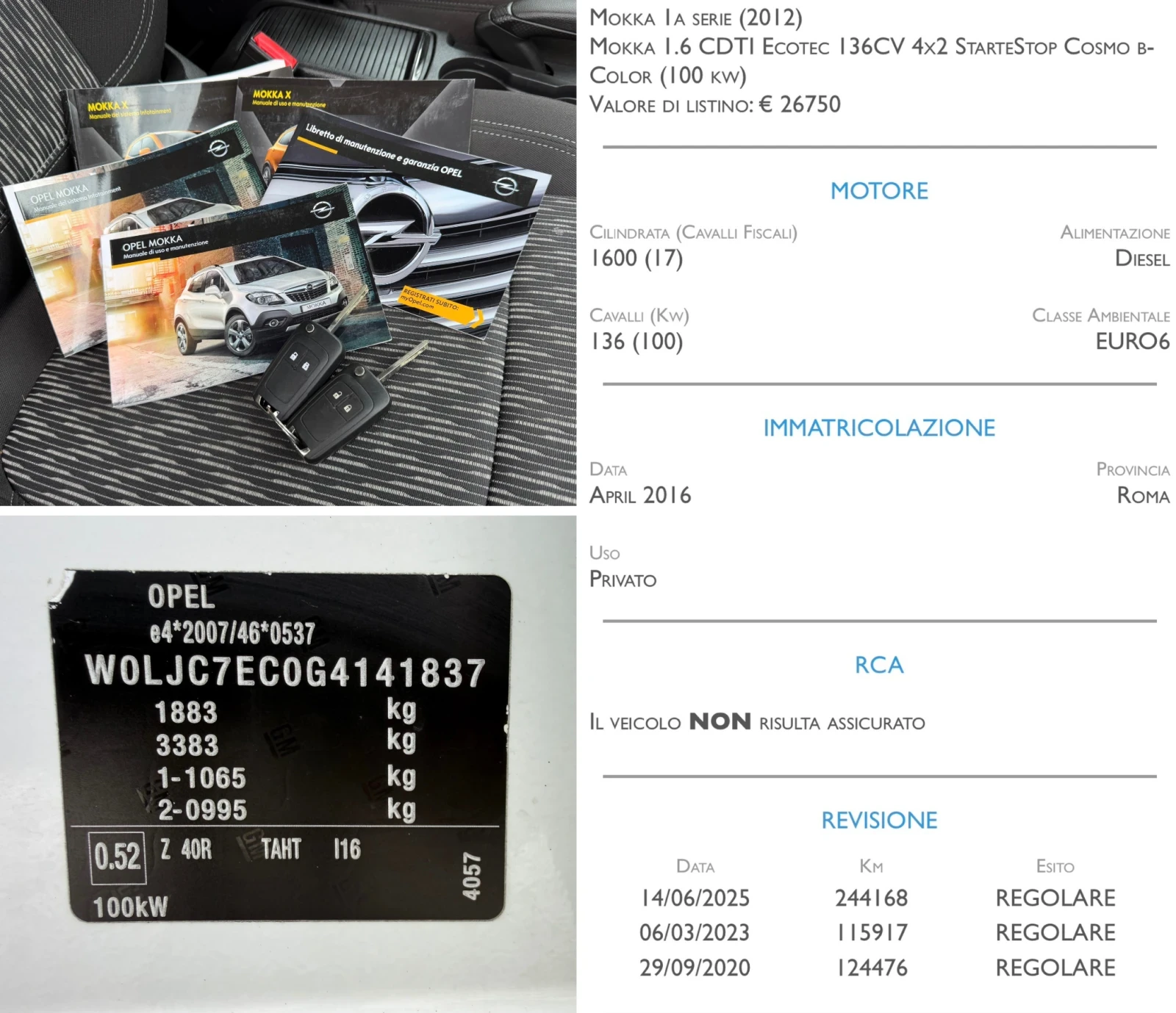 Opel Mokka 1.6CDTI* 136 к.с* TOP, снимка 15 - Автомобили и джипове - 55500907