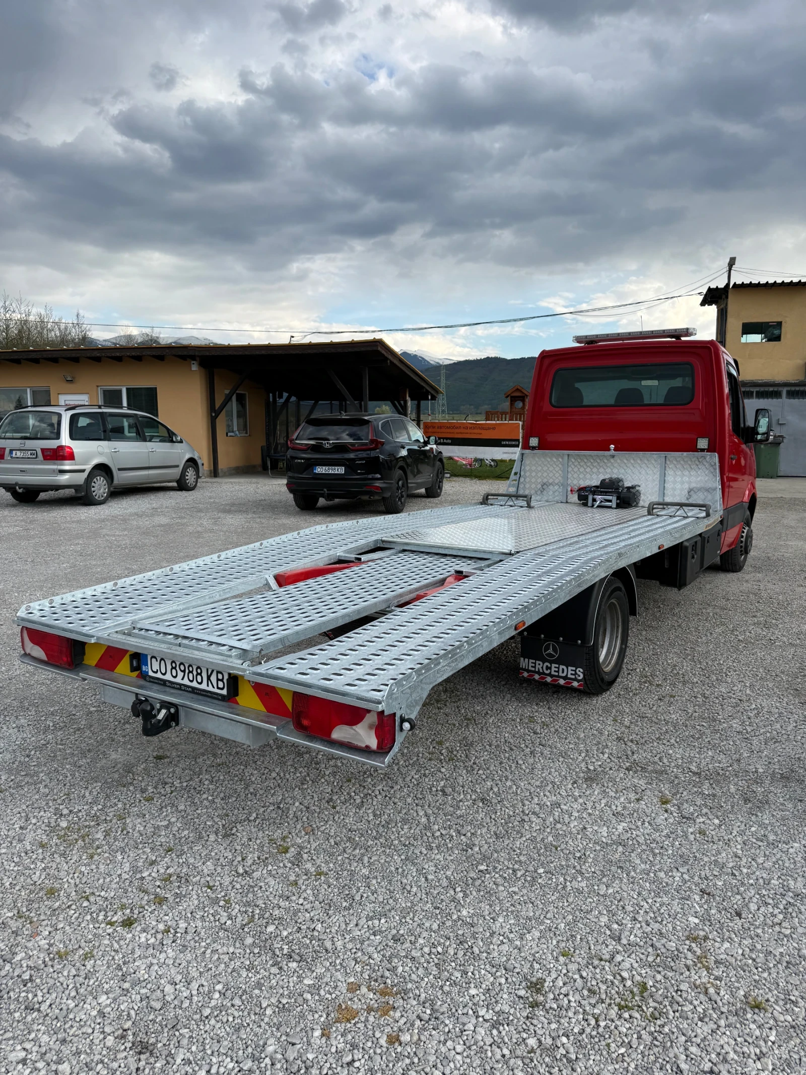 Mercedes-Benz Sprinter 413 2.2 CDI N1 карасе с Б категория Специален, снимка 4 - Бусове и автобуси - 54428118