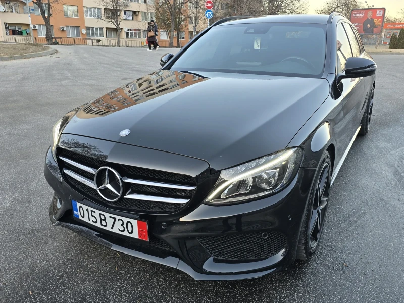 Mercedes-Benz C 220 2.2CDI/AMG-PREMIUM/BLACK-EDITION/LED/KAMERA/XSENON, снимка 2 - Автомобили и джипове - 47908537