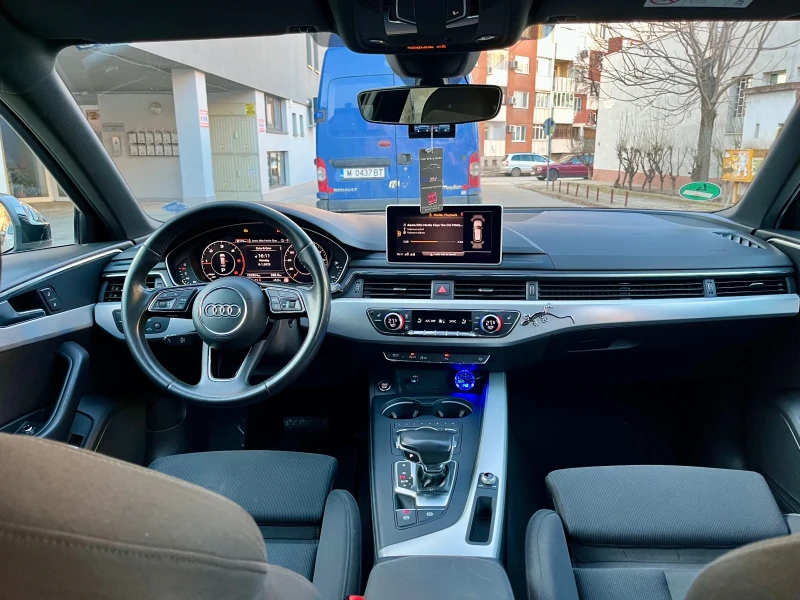 Audi A4 Avant/S-line/2.0TDi-190/S-tronic/Масаж/Обслужена/, снимка 13 - Автомобили и джипове - 48439312