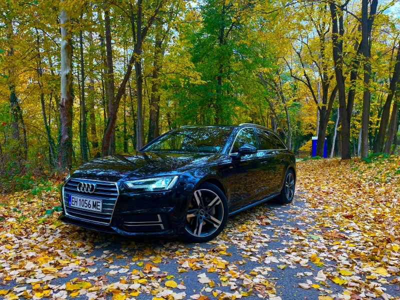 Audi A4 Avant/S-line/2.0TDi-190/S-tronic/Масаж/Обслужена/, снимка 1 - Автомобили и джипове - 48439312