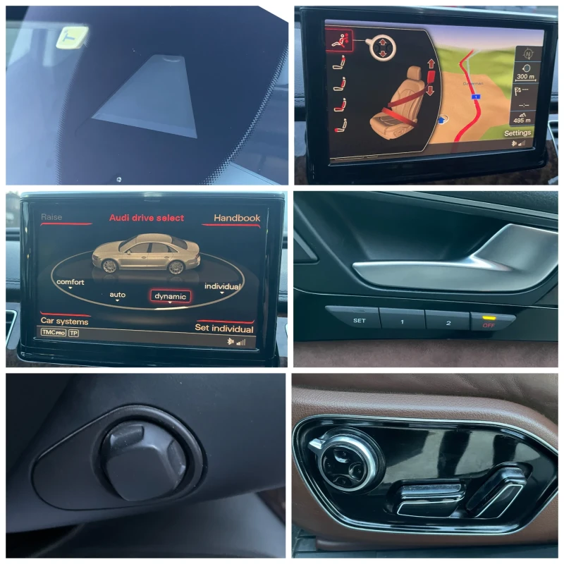 Audi A8 3.0TDI 4X4 LANE ASSIST NAVI LED BI-XENON EURO5, снимка 16 - Автомобили и джипове - 53373017
