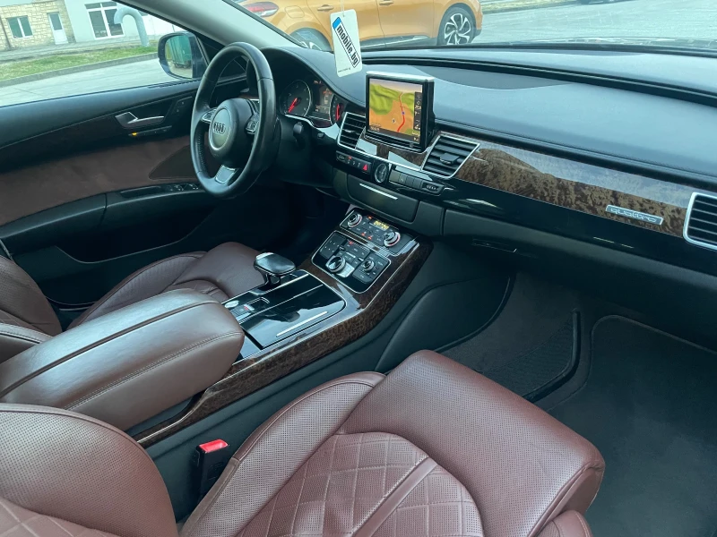 Audi A8 3.0TDI 4X4 LANE ASSIST NAVI LED BI-XENON EURO5, снимка 10 - Автомобили и джипове - 53373017