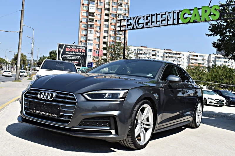 Audi A5 SPORTBACK* S-LINE* QUATTRO* BOSE* FULL-LED* - 37000 лв. - 10282825 1