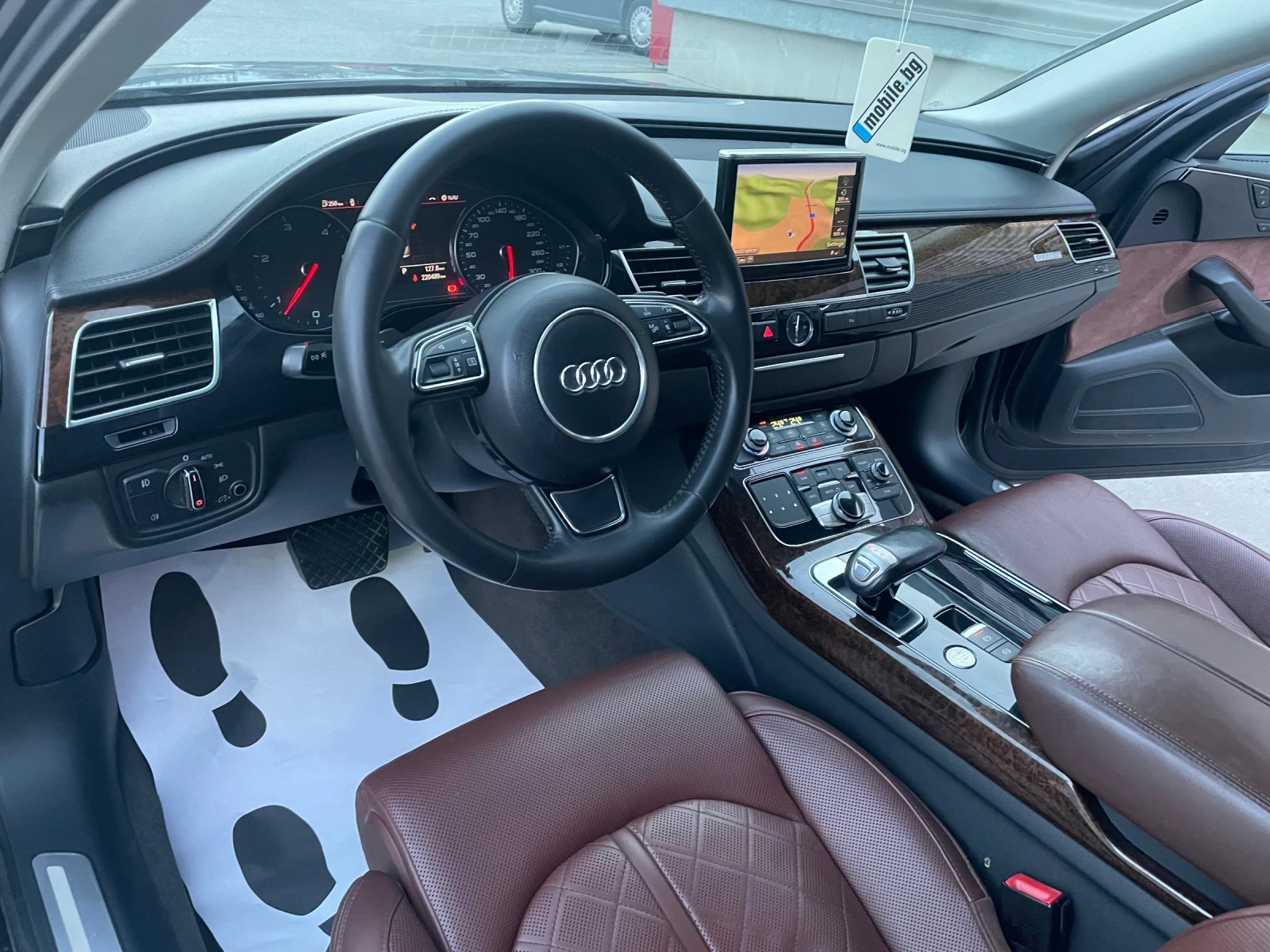 Audi A8 3.0TDI 4X4 LANE ASSIST NAVI LED BI-XENON EURO5 | Mobile.bg � ����������� 8