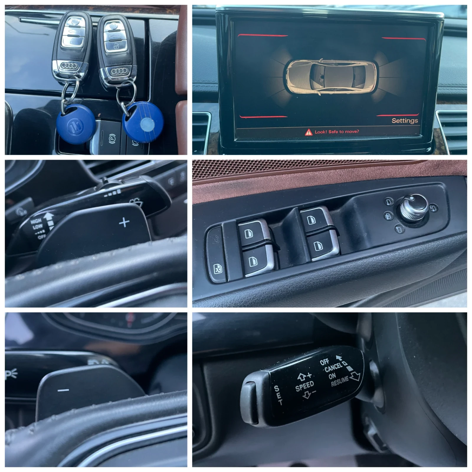 Audi A8 3.0TDI 4X4 LANE ASSIST NAVI LED BI-XENON EURO5, снимка 17 - Автомобили и джипове - 53373017