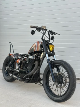 ����� �� �������� �� Suzuki Savage Custom BOBBER