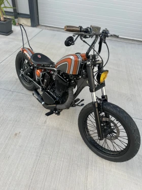 ����� �� �������� �� Suzuki Savage Custom BOBBER