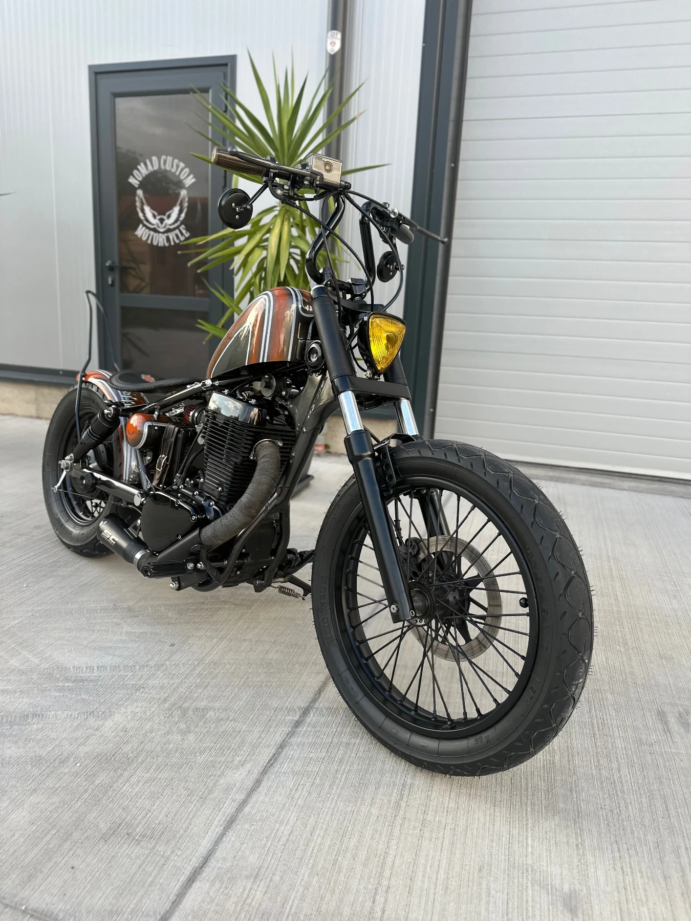 Suzuki Savage Custom BOBBER
