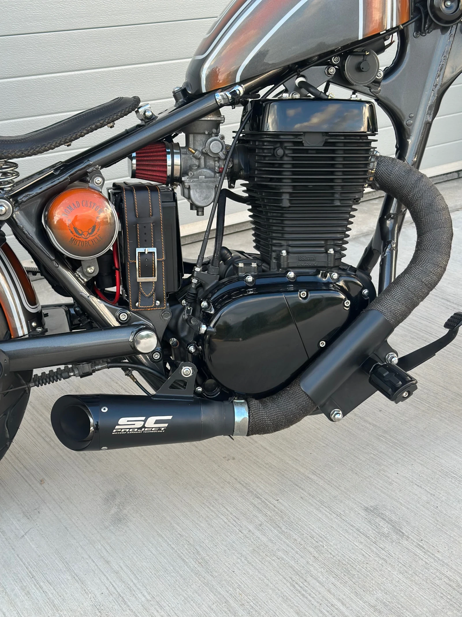 Suzuki Savage Custom BOBBER, снимка 7 - Мотоциклети и мототехника - 54794739