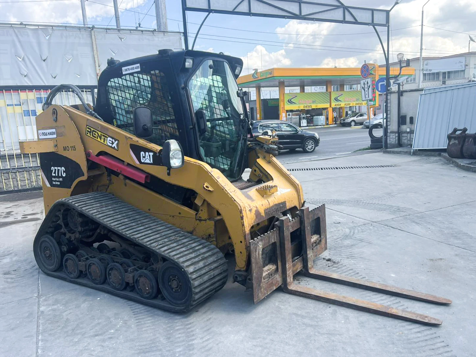 Мини челни товарачи Cat 277 С, снимка 5 - Индустриална техника - 55834261