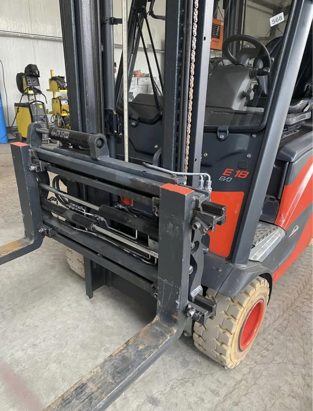 Електрокар Linde E18 EVO, снимка 4 - Индустриална техника - 54329569