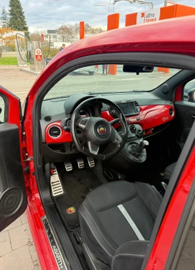 Abarth 595 СЕРВИЗНА ИСТОРИЯ , снимка 5