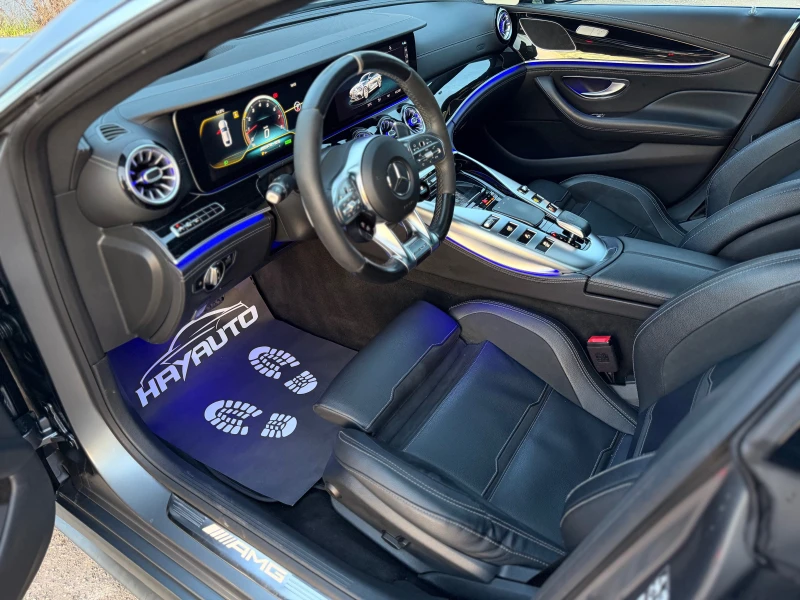 Mercedes-Benz AMG GT 43= BiTurbo= 63 AMG Pack= Distronic= HUD= 360* Cam, снимка 9 - Автомобили и джипове - 52750733