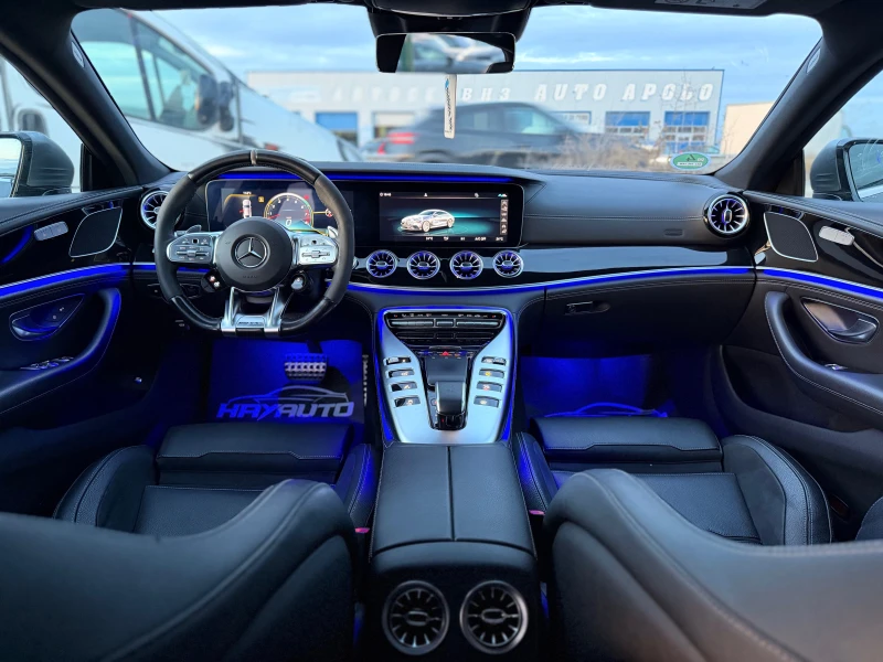 Mercedes-Benz AMG GT 43= BiTurbo= 63 AMG Pack= Distronic= HUD= 360* Cam, снимка 10 - Автомобили и джипове - 52750733