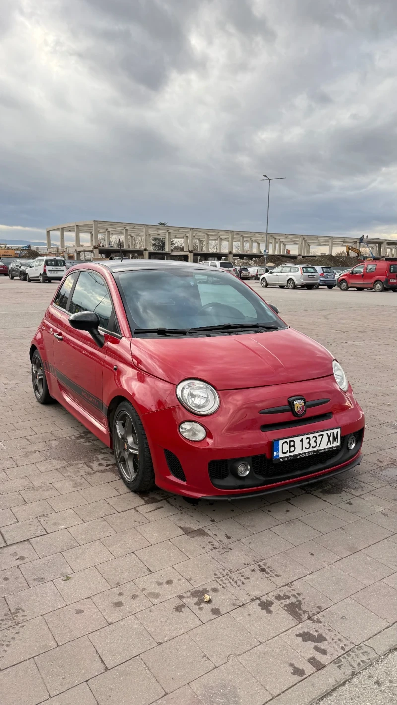 Abarth 595 СЕРВИЗНА ИСТОРИЯ 