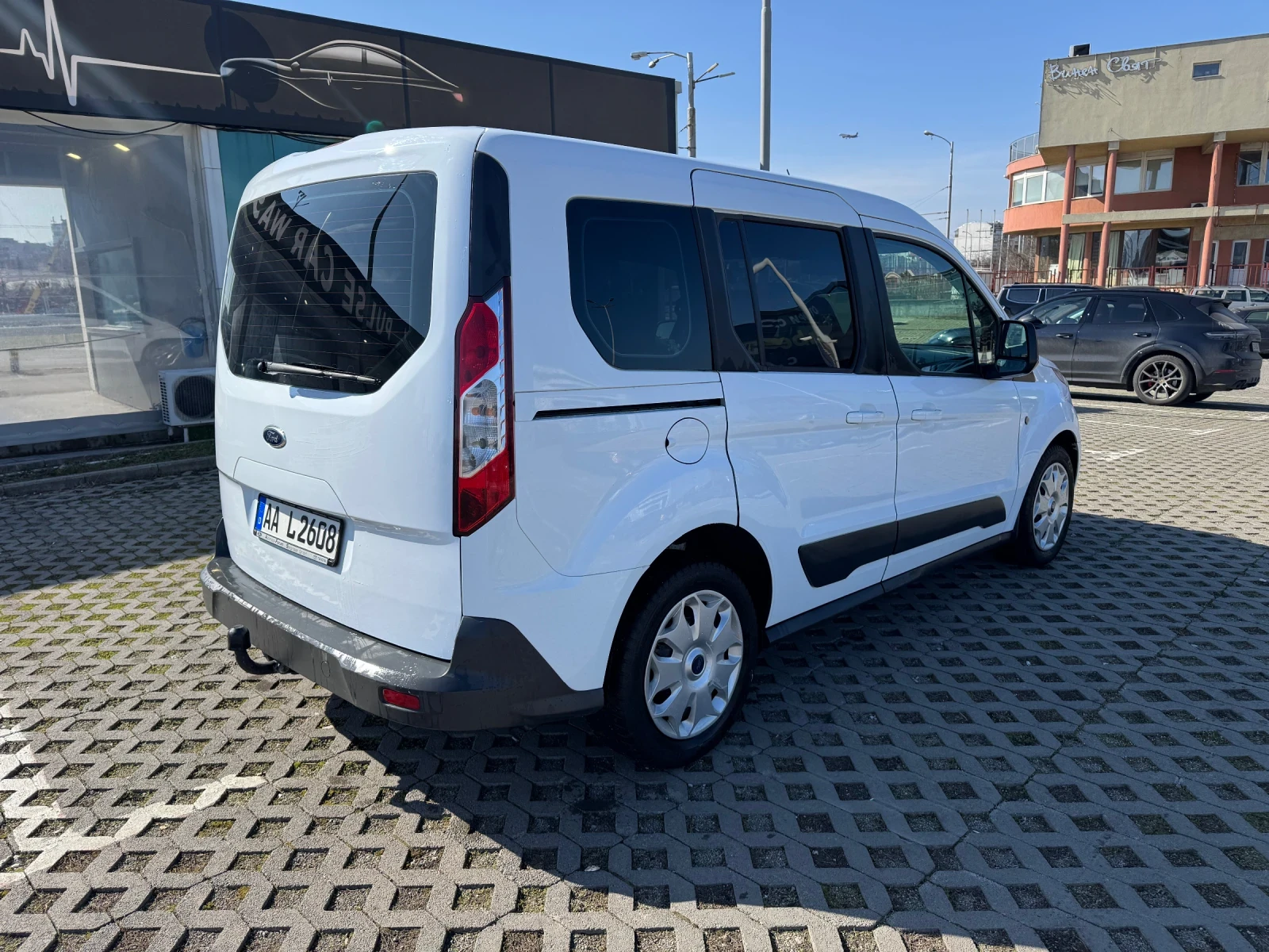 Ford Tourneo Connect MAXXI 1.6tdci Климатик Германия 184 000км Пътник, снимка 7 - Автомобили и джипове - 54019646