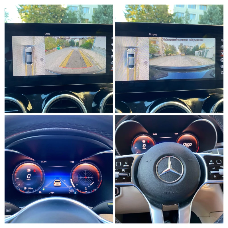 Mercedes-Benz GLC 220 FACE/HUD/360/9G Tronic/4MATIC/LED/ FULL, снимка 14 - Автомобили и джипове - 47447972