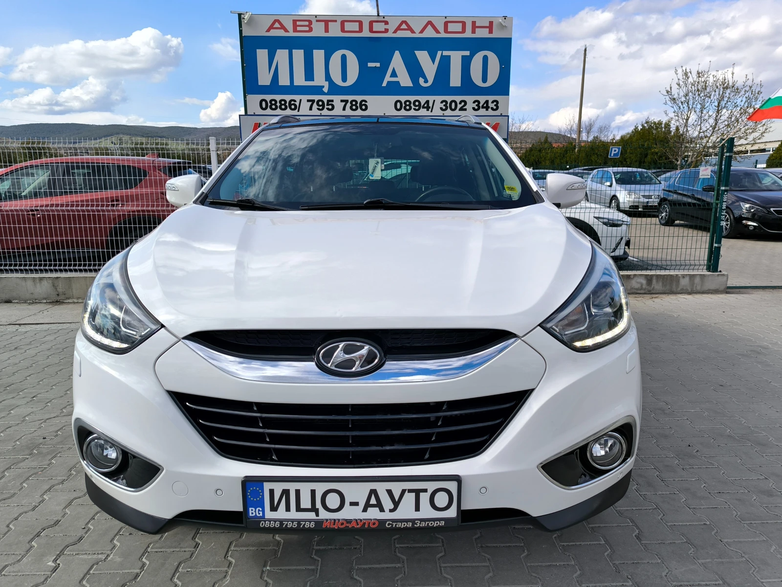 Hyundai IX35 1, 7CRDi-116k.c.6ckoр, КОЖА, LED, FACELiFT, EBPO 5, снимка 17 - Автомобили и джипове - 54671256