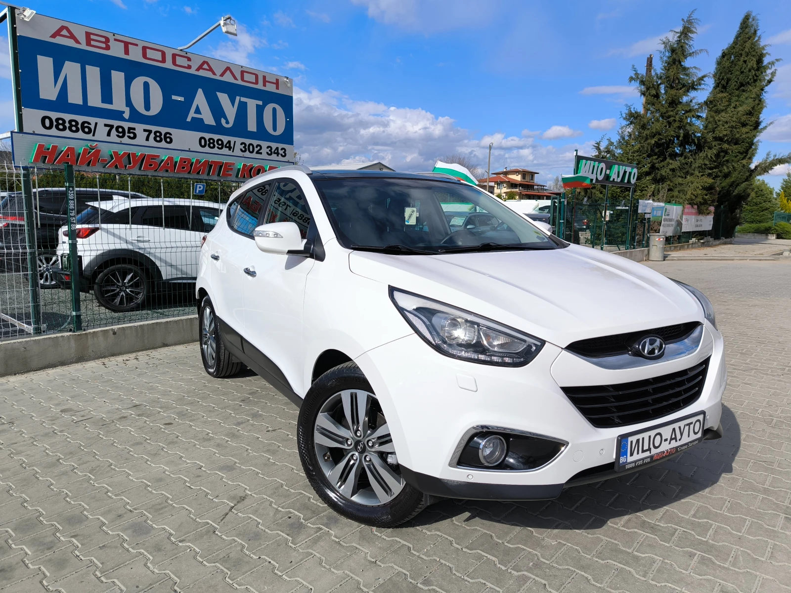 Hyundai IX35 1, 7CRDi-116k.c.6ckoр, КОЖА, LED, FACELiFT, EBPO 5, снимка 8 - Автомобили и джипове - 54671256