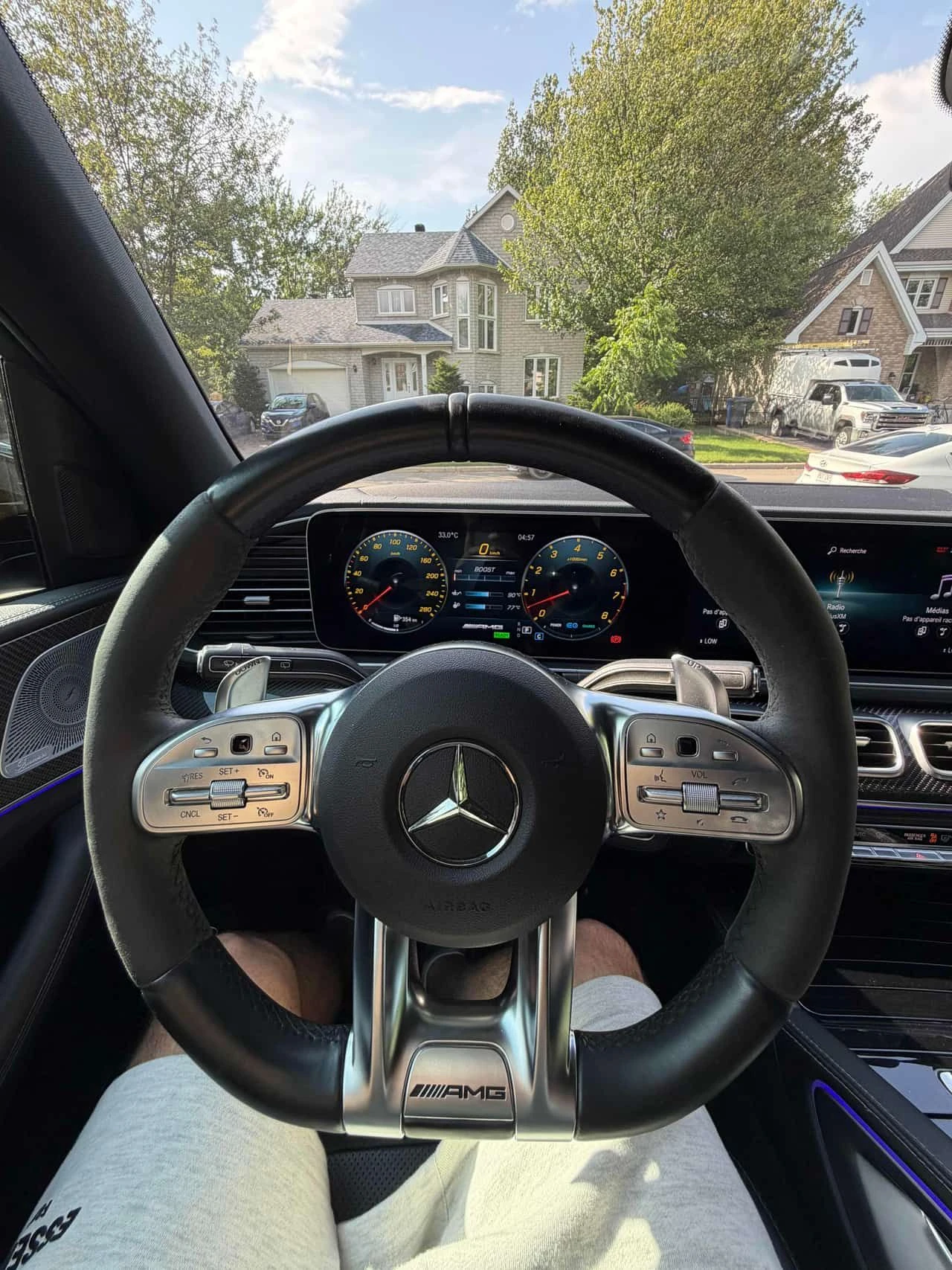 Mercedes-Benz GLE * AMG 53 * CARFAX * ЦЕНА ДО БГ, снимка 9 - Автомобили и джипове - 55175061