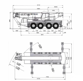 Mercedes-Benz Actros DEMAG AC 80-2  8x8x8 | Mobile.bg    14