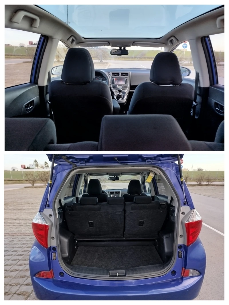 Toyota Verso S 1.4NAVI-PANORAMA, снимка 15 - Автомобили и джипове - 48884222