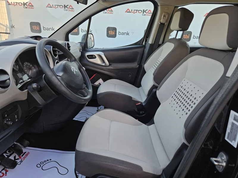 Citroen Berlingo 1.6i-98кс= КЛИМАТИК= ПЪТНИЧЕСКИ= 2015г, снимка 7 - Автомобили и джипове - 50100055