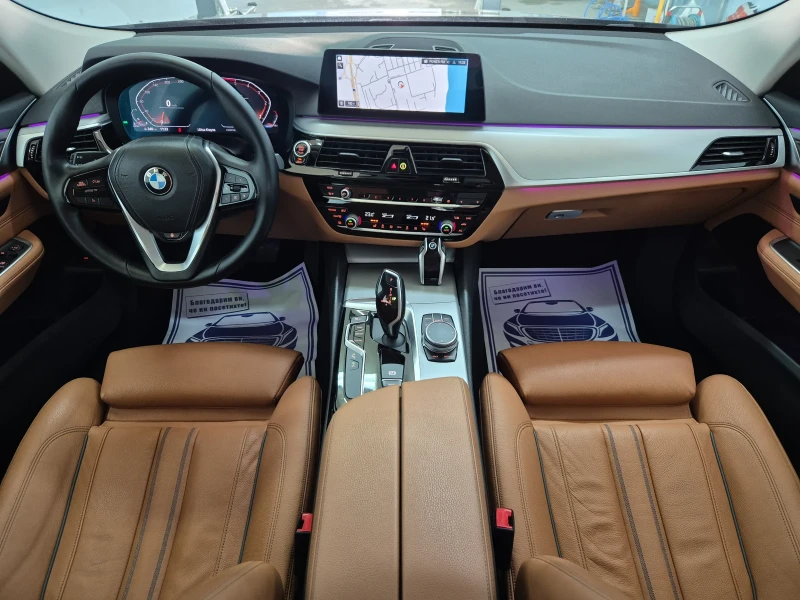 BMW 6 GT 3.0D* XDRIVE* КАМЕРА* КОЖА* НАВИ* ДИГИТАЛНО-ТАБЛО, снимка 12 - Автомобили и джипове - 51667324